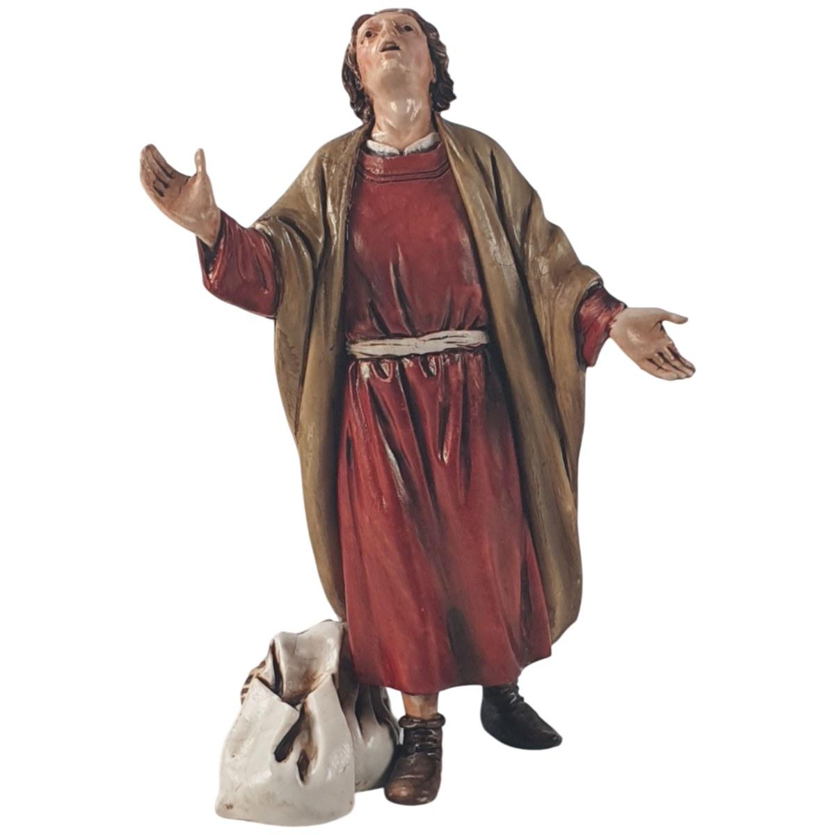 Statua cm.13 Meravigliato in Piedi | Moranduzzo