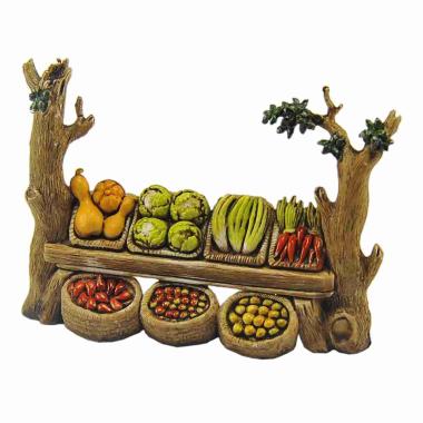 Statua cm.6 Bancarella Fruttivendolo | Moranduzzo