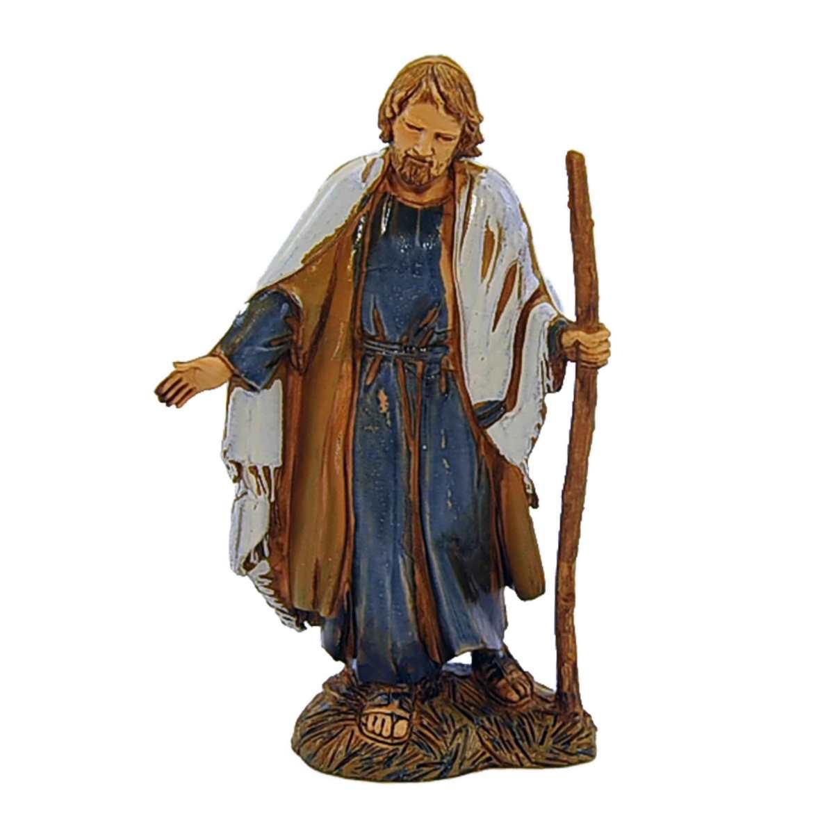 Statua cm.13 Mungitrice che Munge la Mucca | Moranduzzo