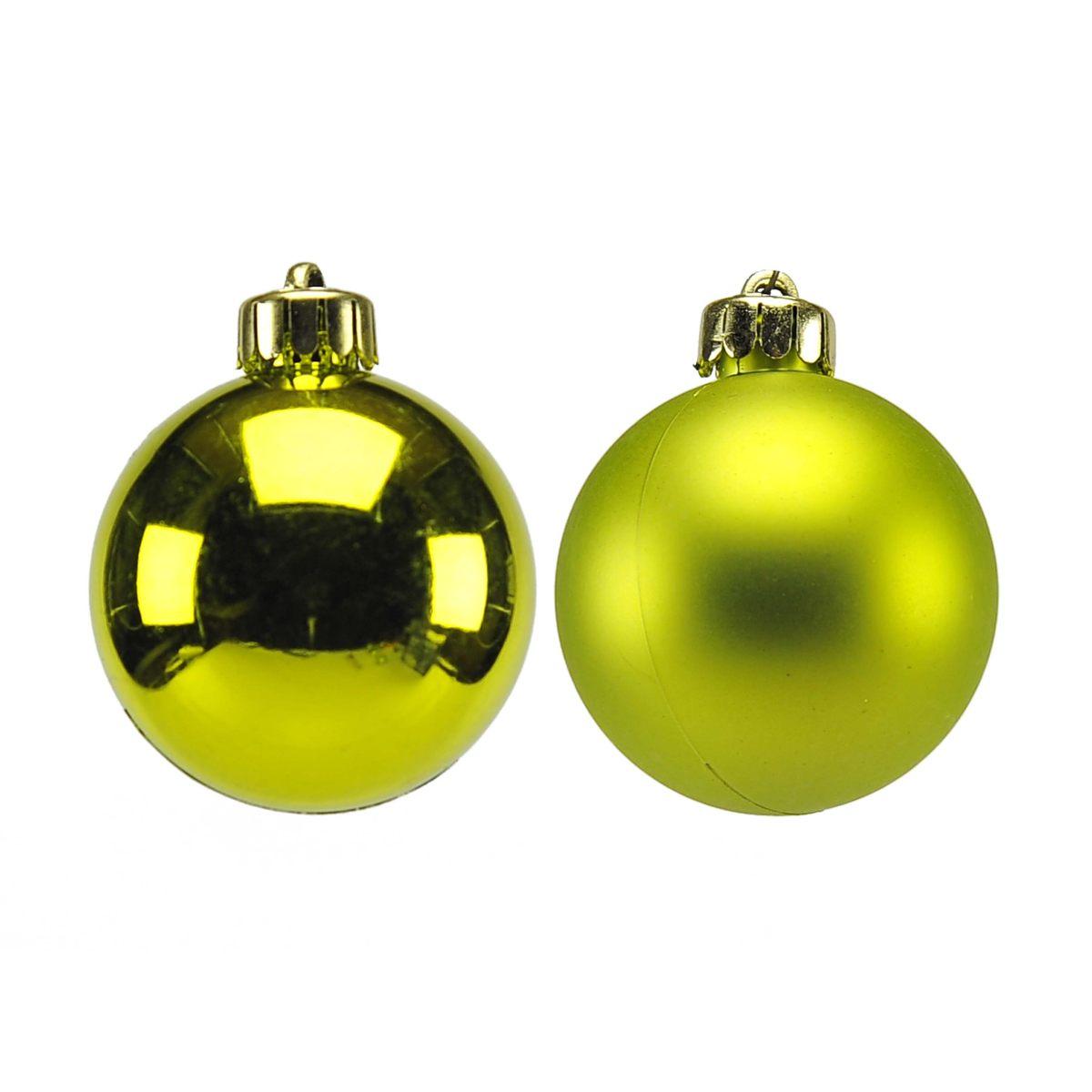 Pallina Natale cm.6 Verde Set pz.7 |Moranduzzo