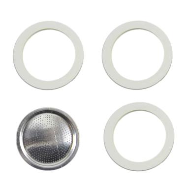 Guarnizione Bialetti Moka Express 3/4 Tazze pz.3 con Filtro