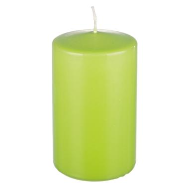 Candela cm.8x15 Cilindrica Verde Mela | Bizzotto
