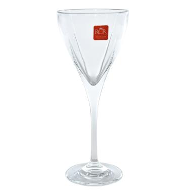 Bicchieri Vetro Set pz.6 Vino RCR Fusion ml.250