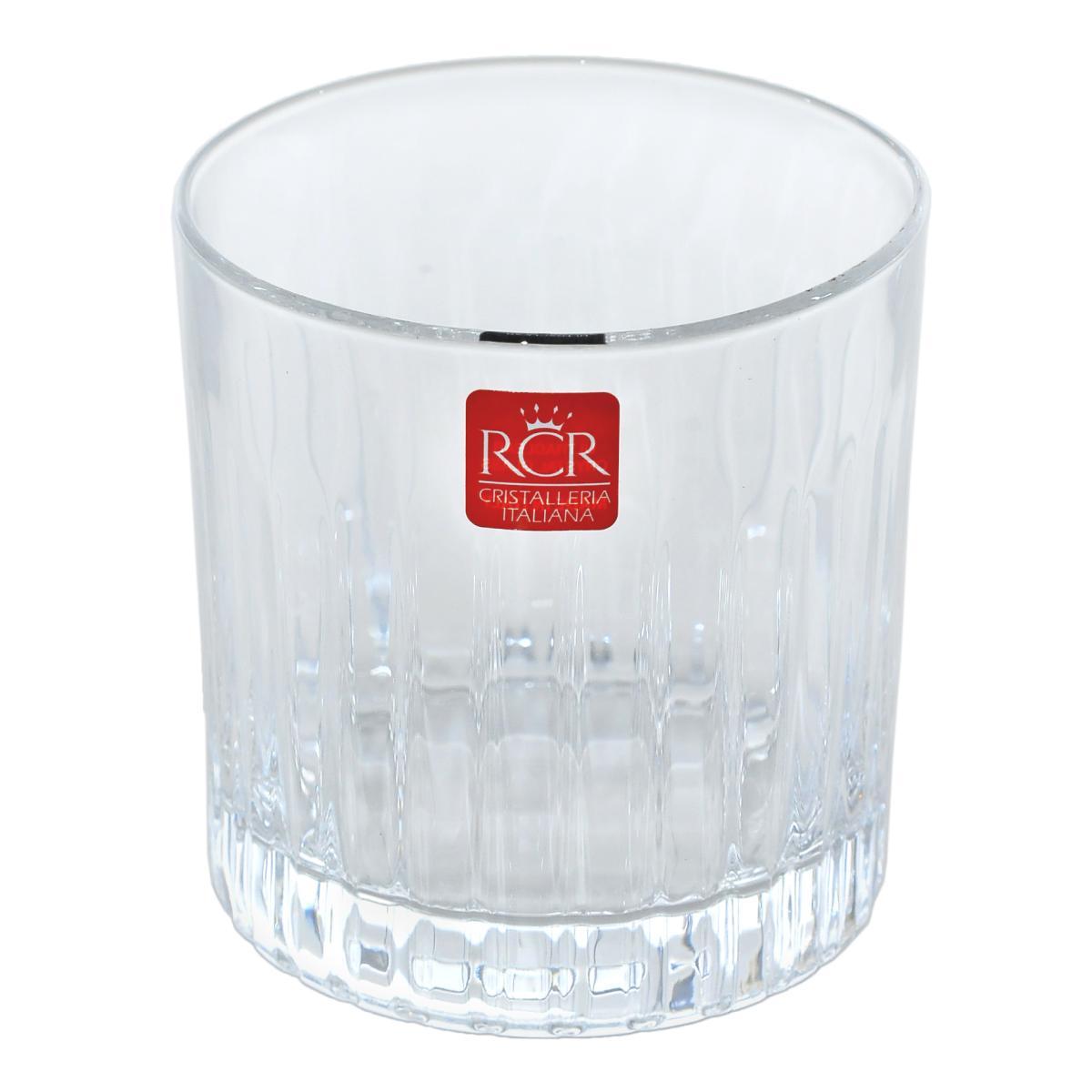 Bicchiere Acqua Vetro RCR Timeless ml.360 Set pz.6