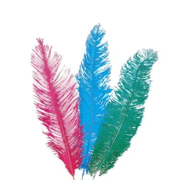 Piuma Struzzo cm.45/50 Set pz.3 |Orlob