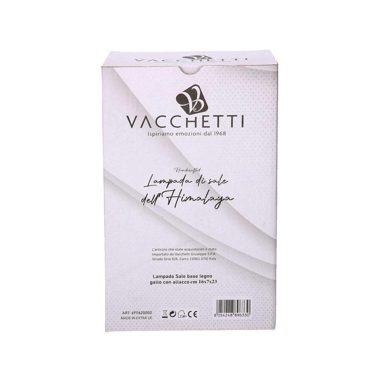 Lampada Sale Base Legno 2-4 Kg con Attacco cm.Ø15h19 | Vacchetti