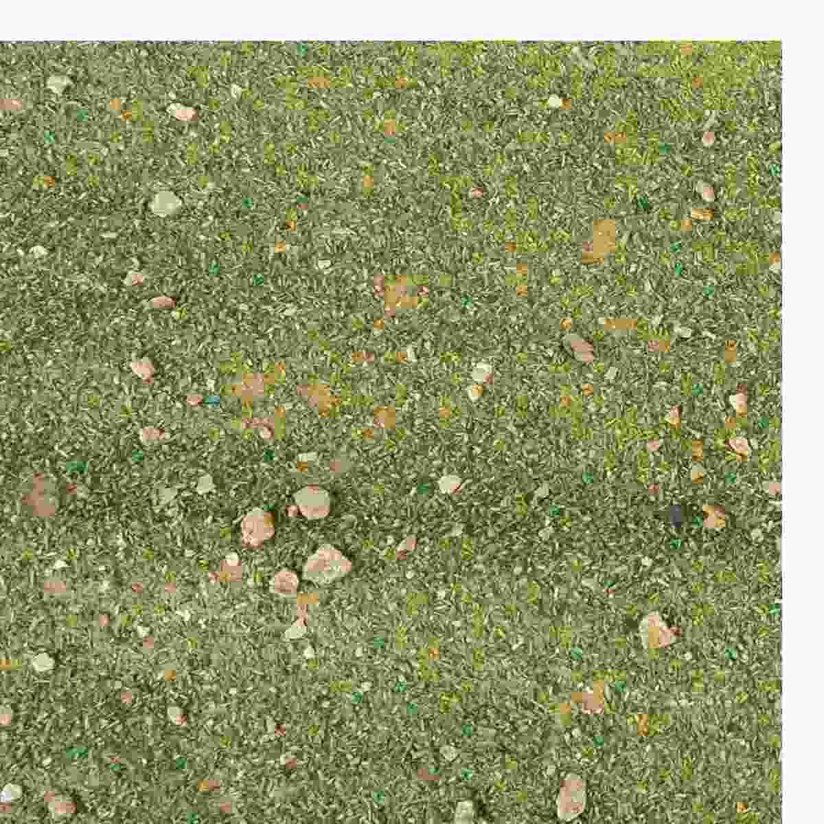 Tappeto Carta Prato Verde con Pietre cm.50x70
