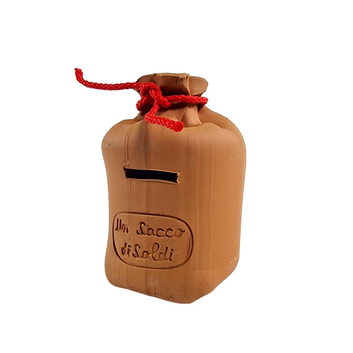 Salvadanaio Terracotta Sacco cm.15 | M2 Store