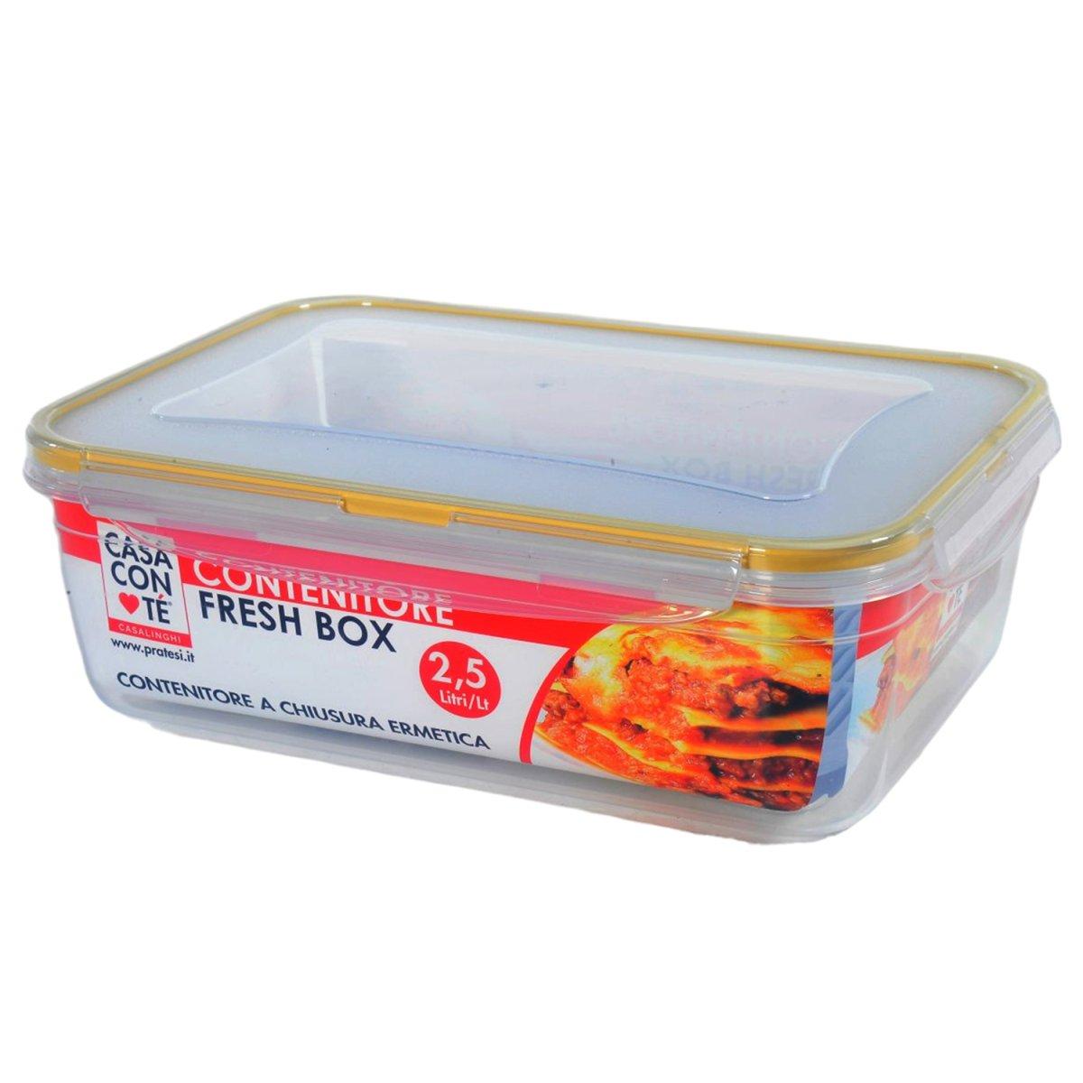 Contenitore PVC Rettangolare Fresh Box Lt.2,50 | Casa Conte