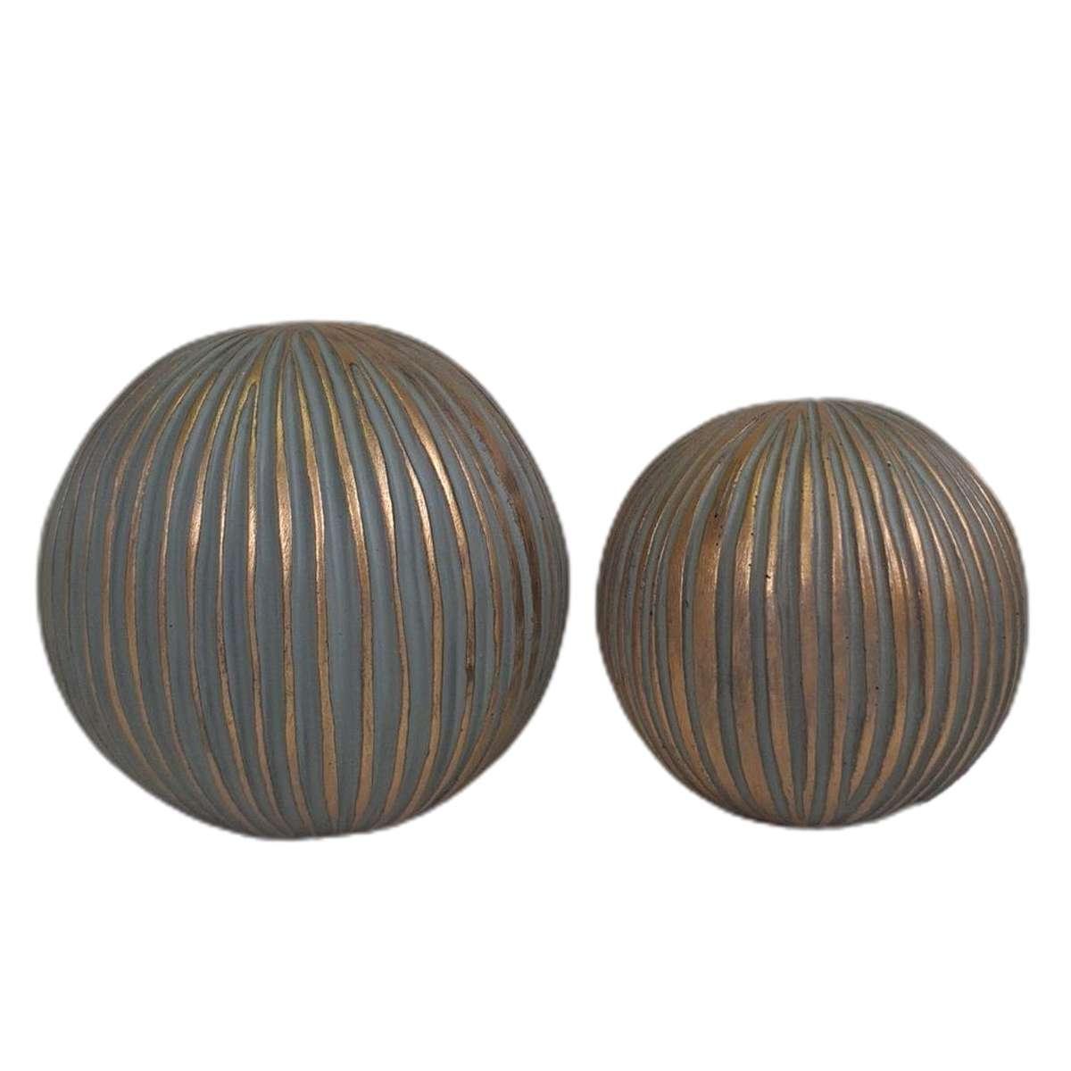 Sfere Decorative Caicos Set pz.2 | M2 Store