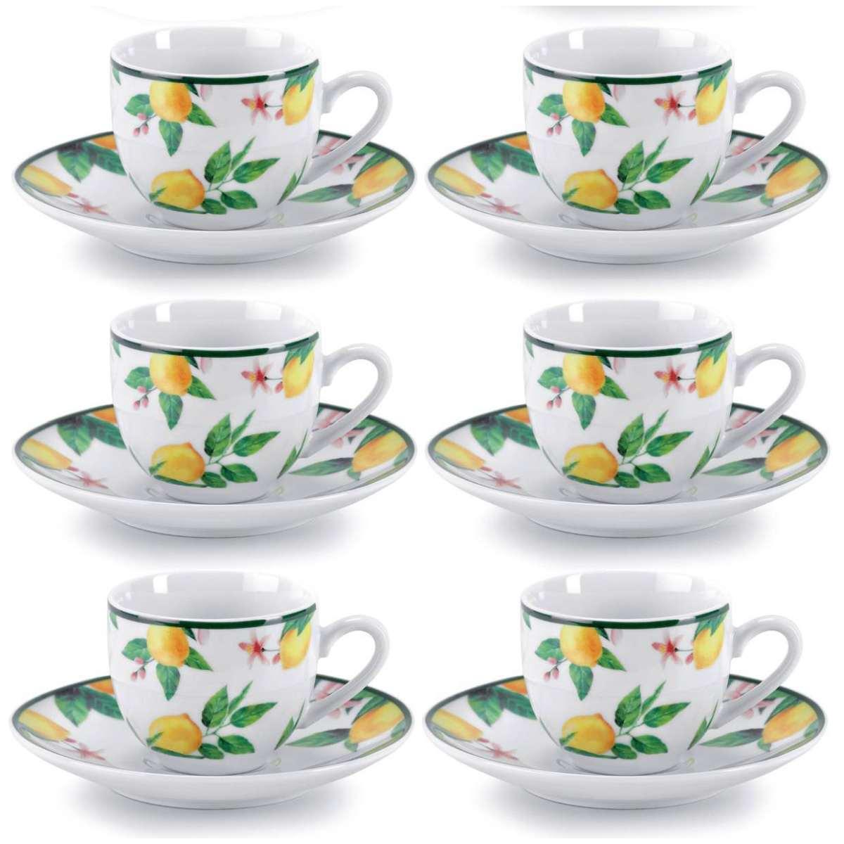 Tazzine Caff Set pz.6 Porcellana Fade Jaffa | Fade