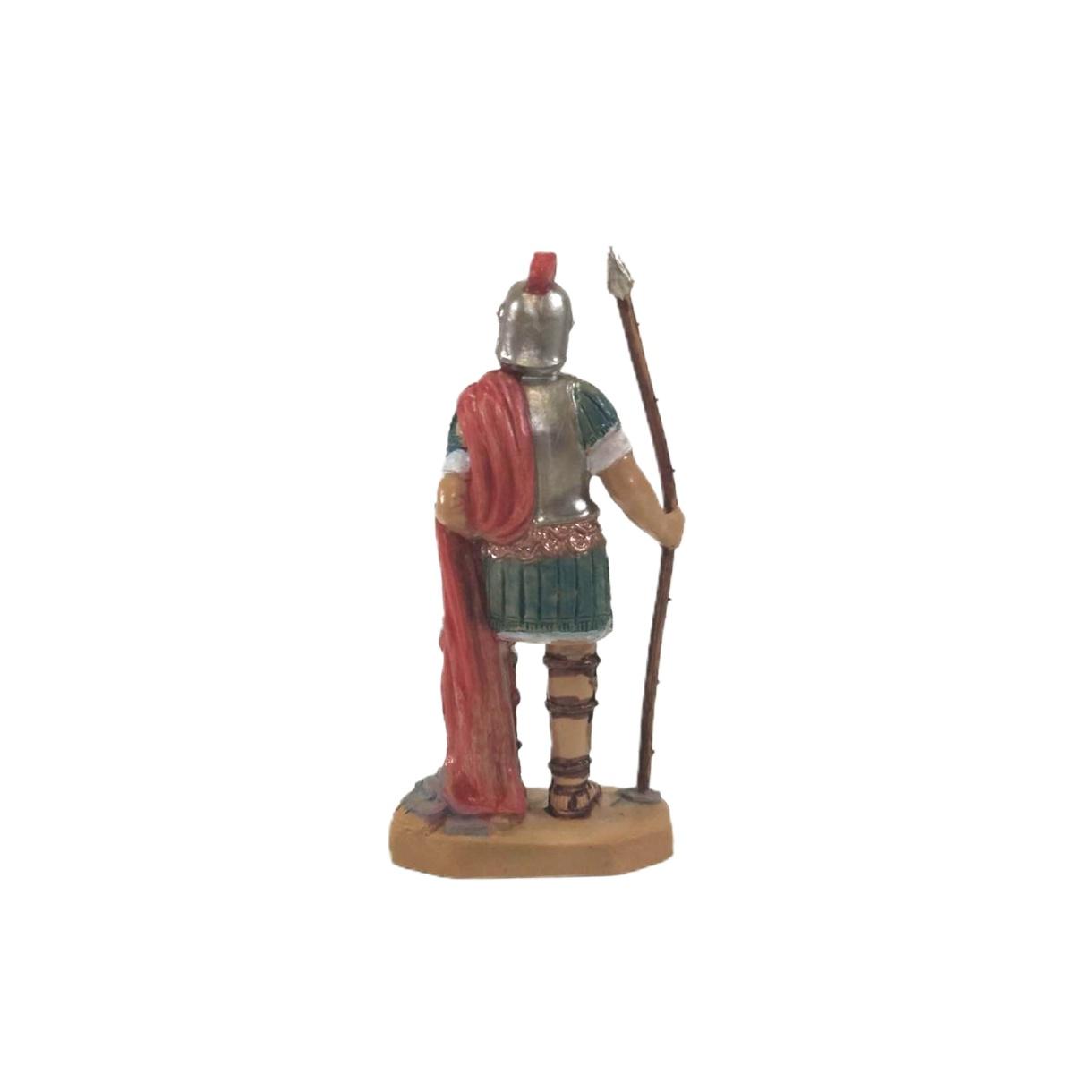Statua cm.10 Soldato Romano con Lancia | Rossi Rosa