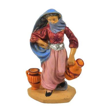 Statue Presepe - Donna con Anfore cm.10