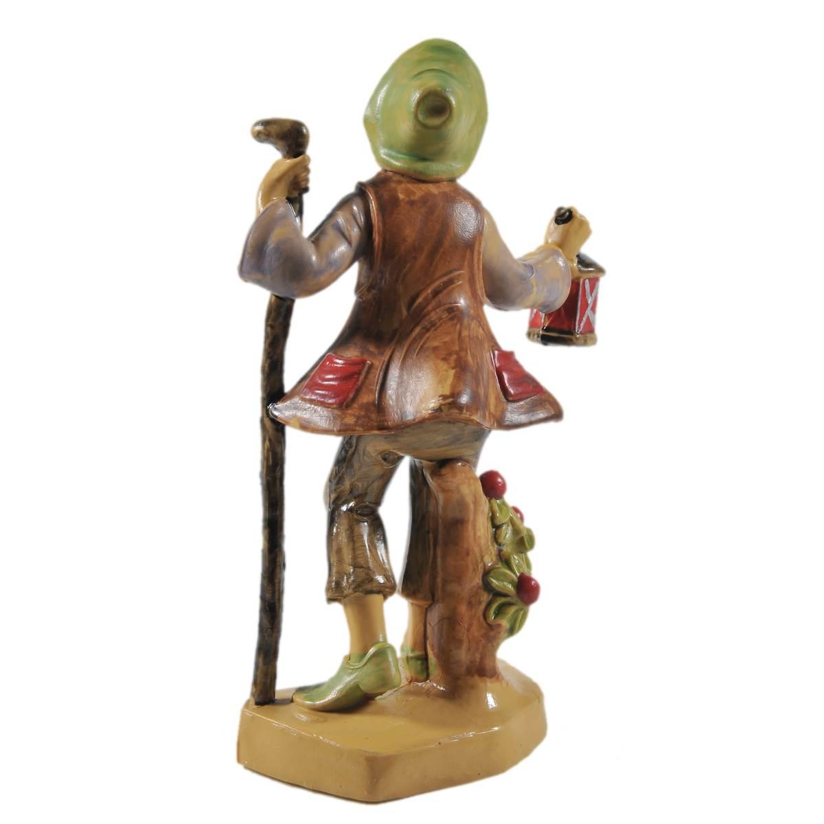 Statua cm.12 Lanternaio | Rossi Rosa