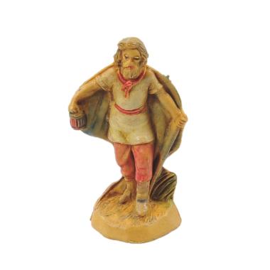 Statue Presepe - Pastore con Lanterna cm.4