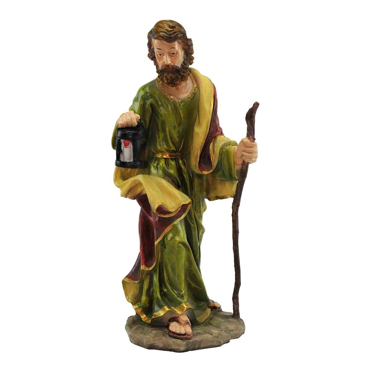 Nativit cm.50 Set da 10 Pz. | Rossi Rosa