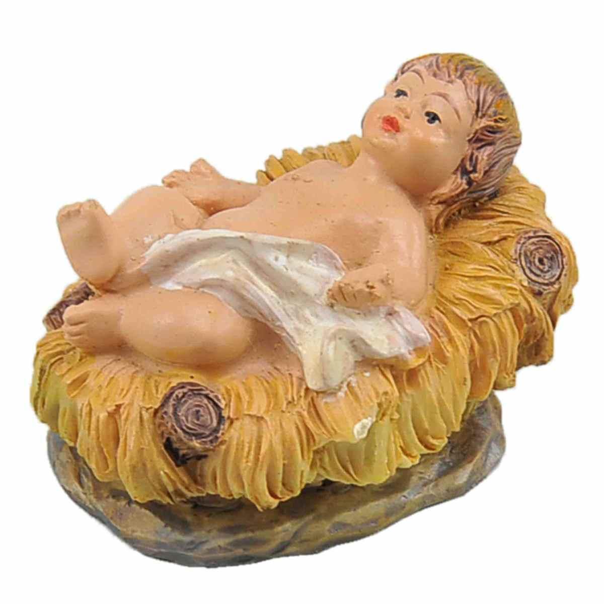 Nativit cm.15 Set da 5 Pz. | Rossi Rosa