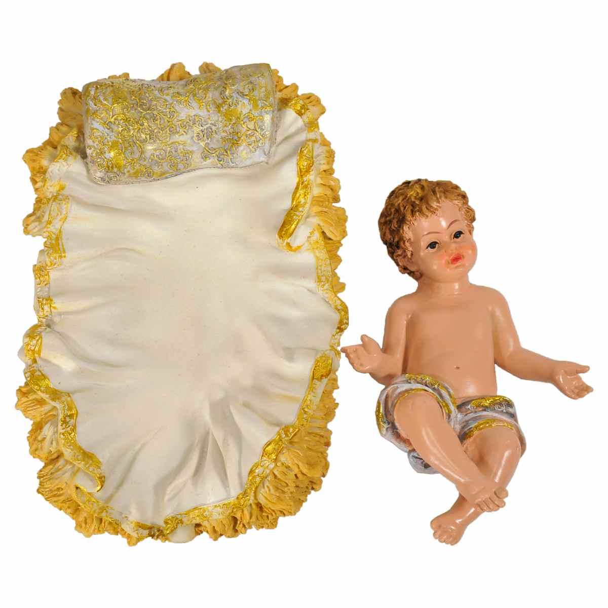 Nativit cm.52 Set da 6 Pz. | Rossi Rosa