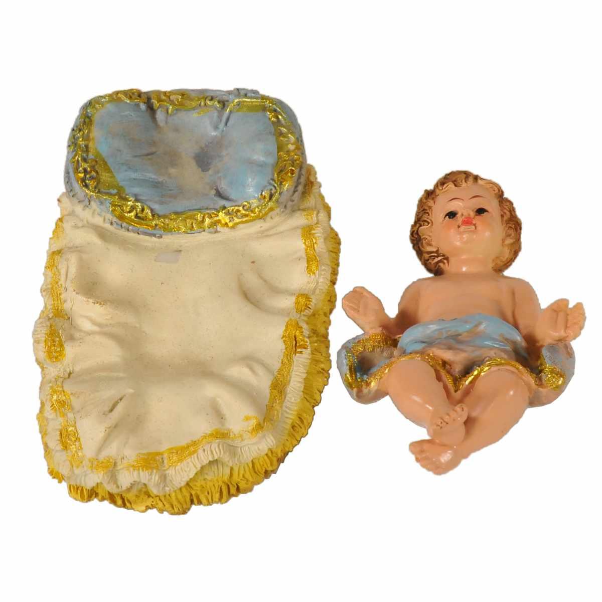 Nativit cm.30 Gold Set da 6 Pz. |Rossi Rosa