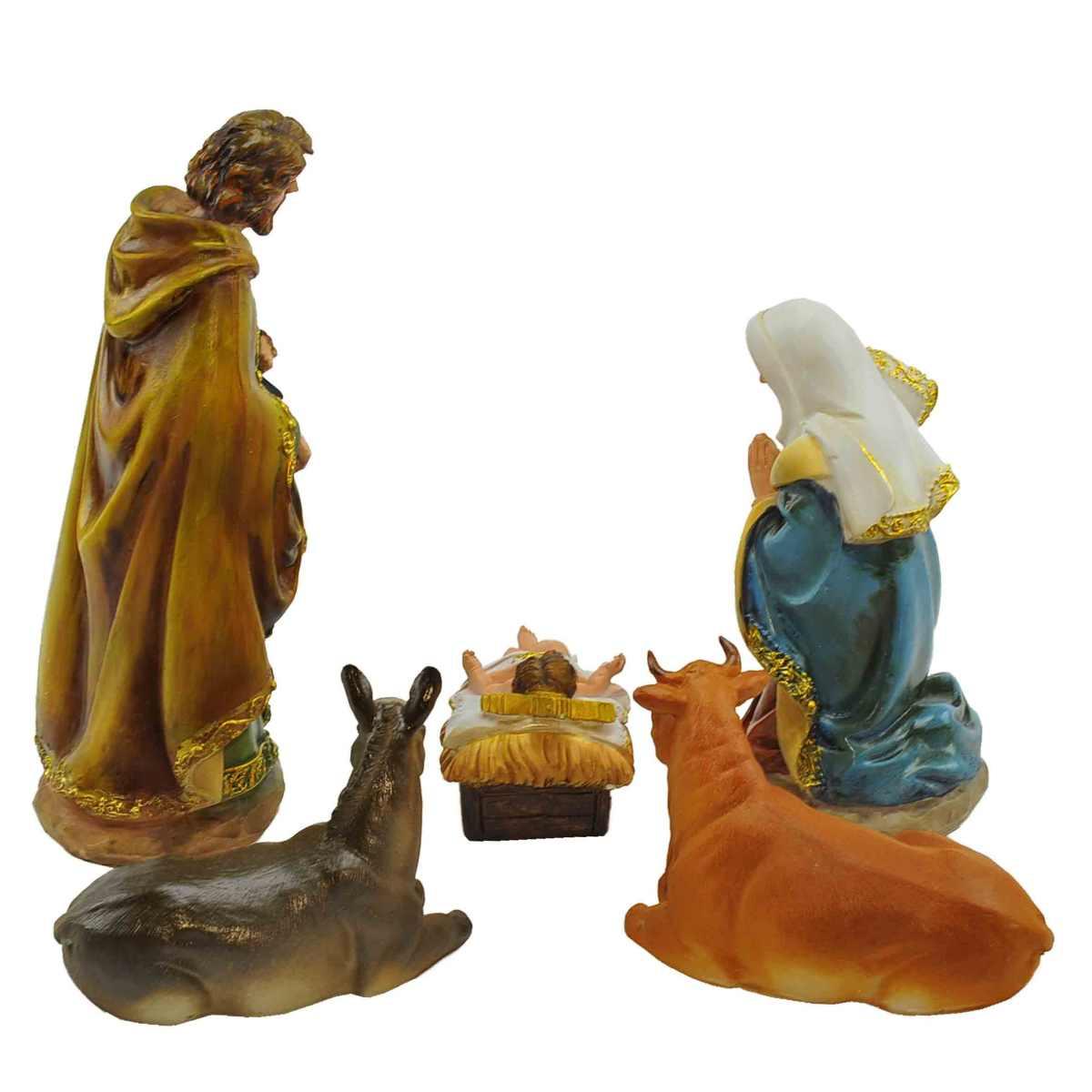 Nativit cm.30 Set da 11 Pz. | Rossi Rosa