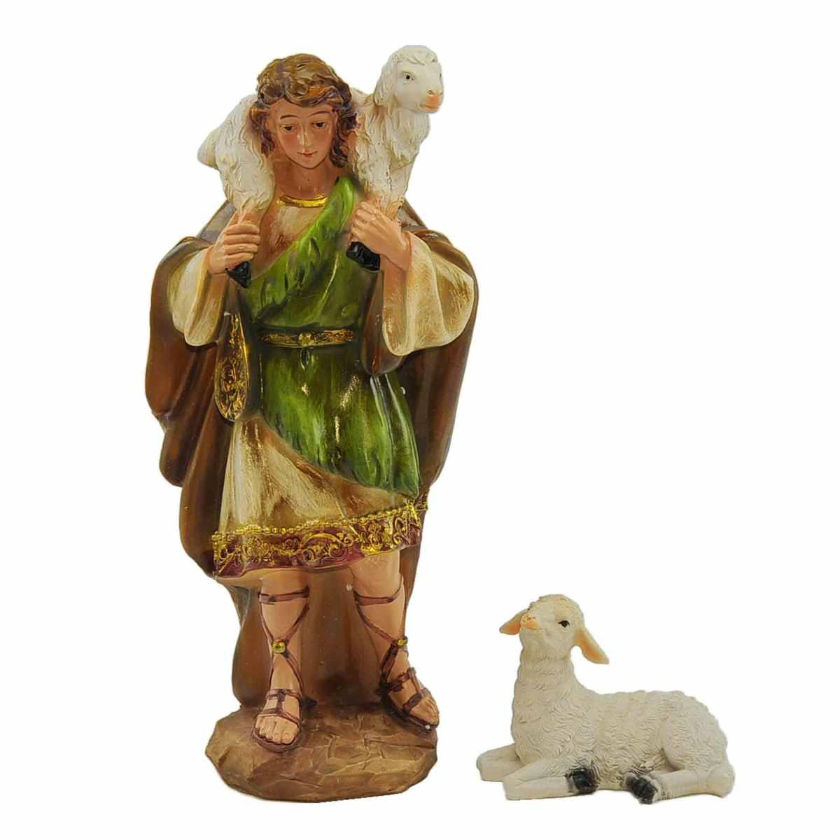 Nativit cm.30 Set da 11 Pz. | Rossi Rosa