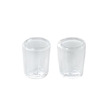 Bicchiere Vetro mm.8x10 Set pz.2