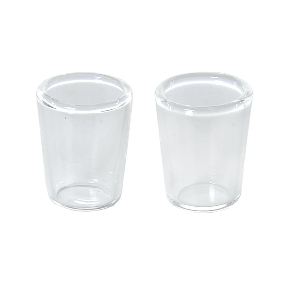 Bicchiere Vetro mm.12x15 Set pz.2