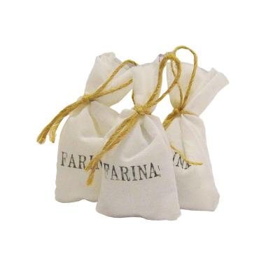 Sacco Farina cm.4xH7 Set pz.3 | Rossi Rosa