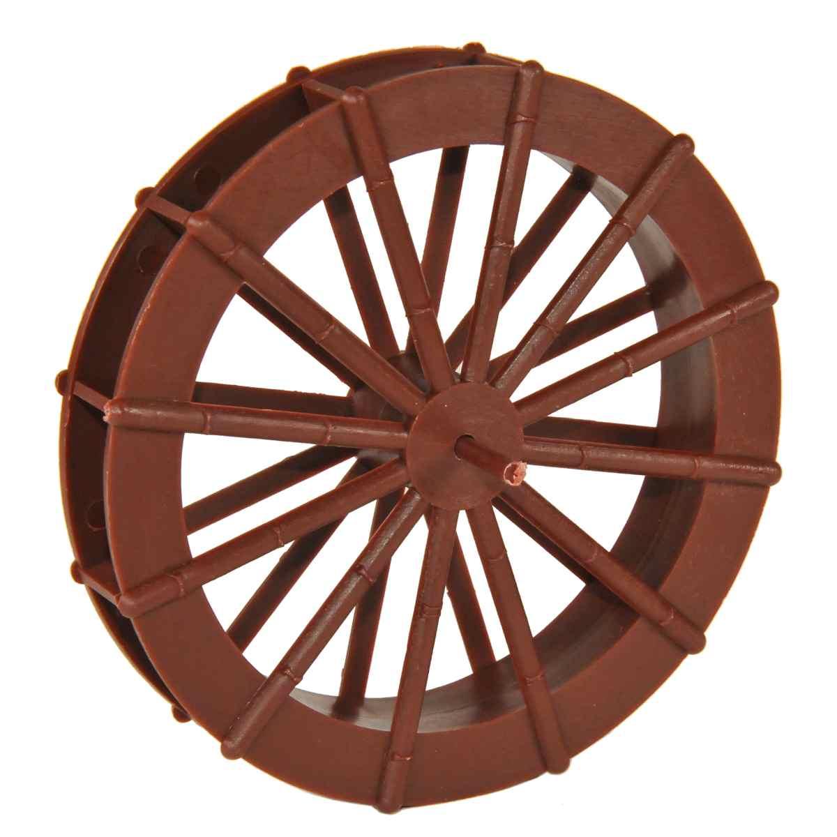 Ruota Mulino Acqua Marrone cm.11x1,5 | Rossi Rosa