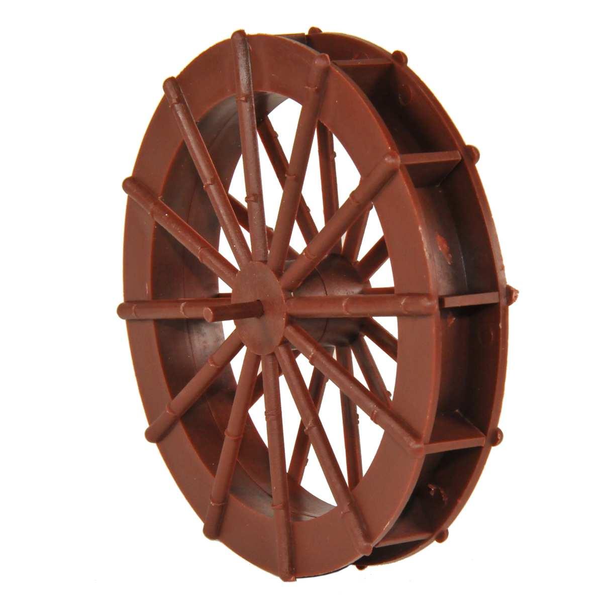 Ruota Mulino Acqua Marrone cm.11x1,5 | Rossi Rosa