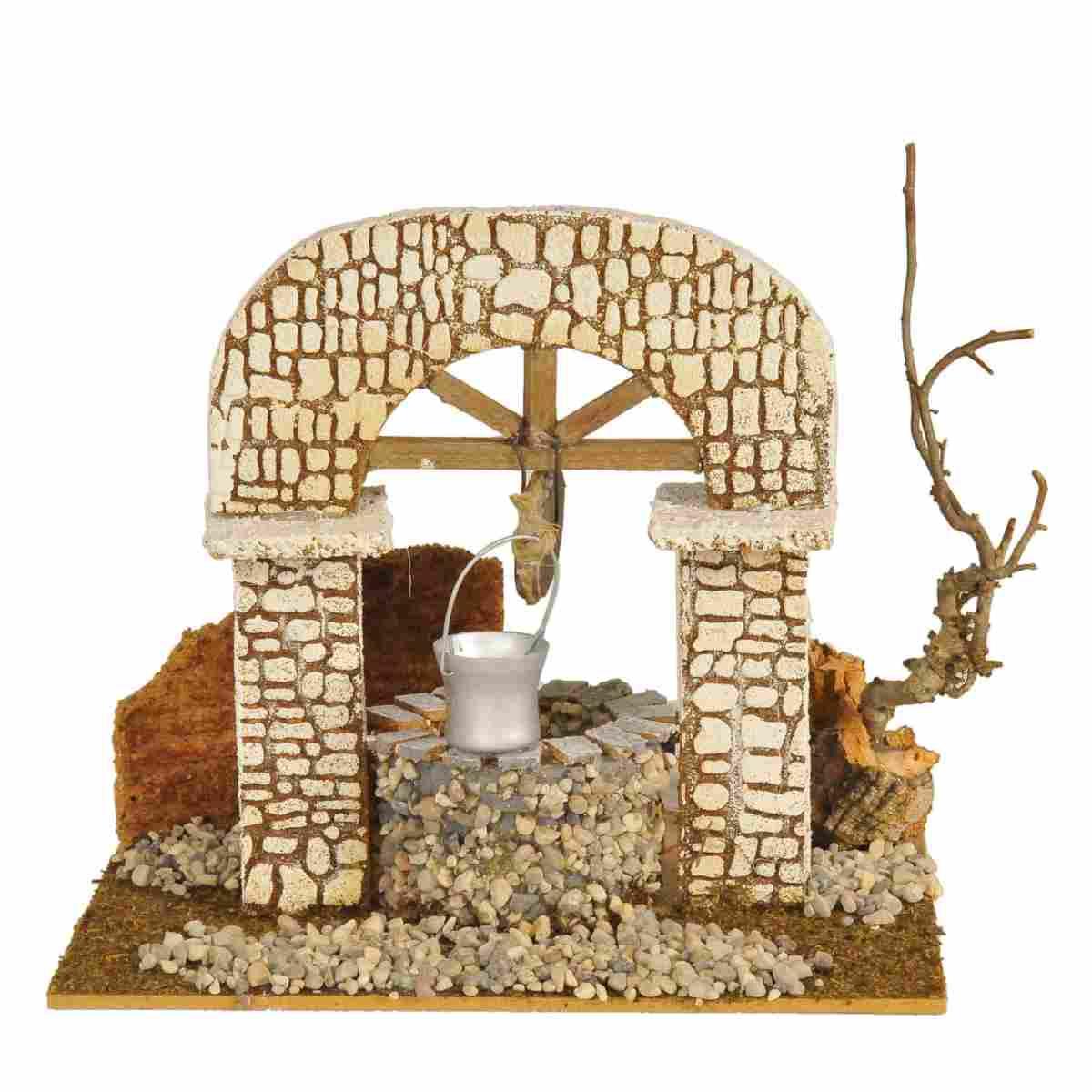 Pozzo con Arco cm.20x14x17 | Rossi Rosa