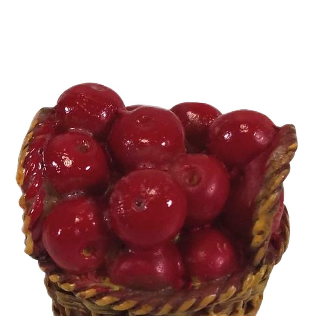 Cesta Alimenti Mele Rosse cm.4xH4,5 | Rossi Rosa