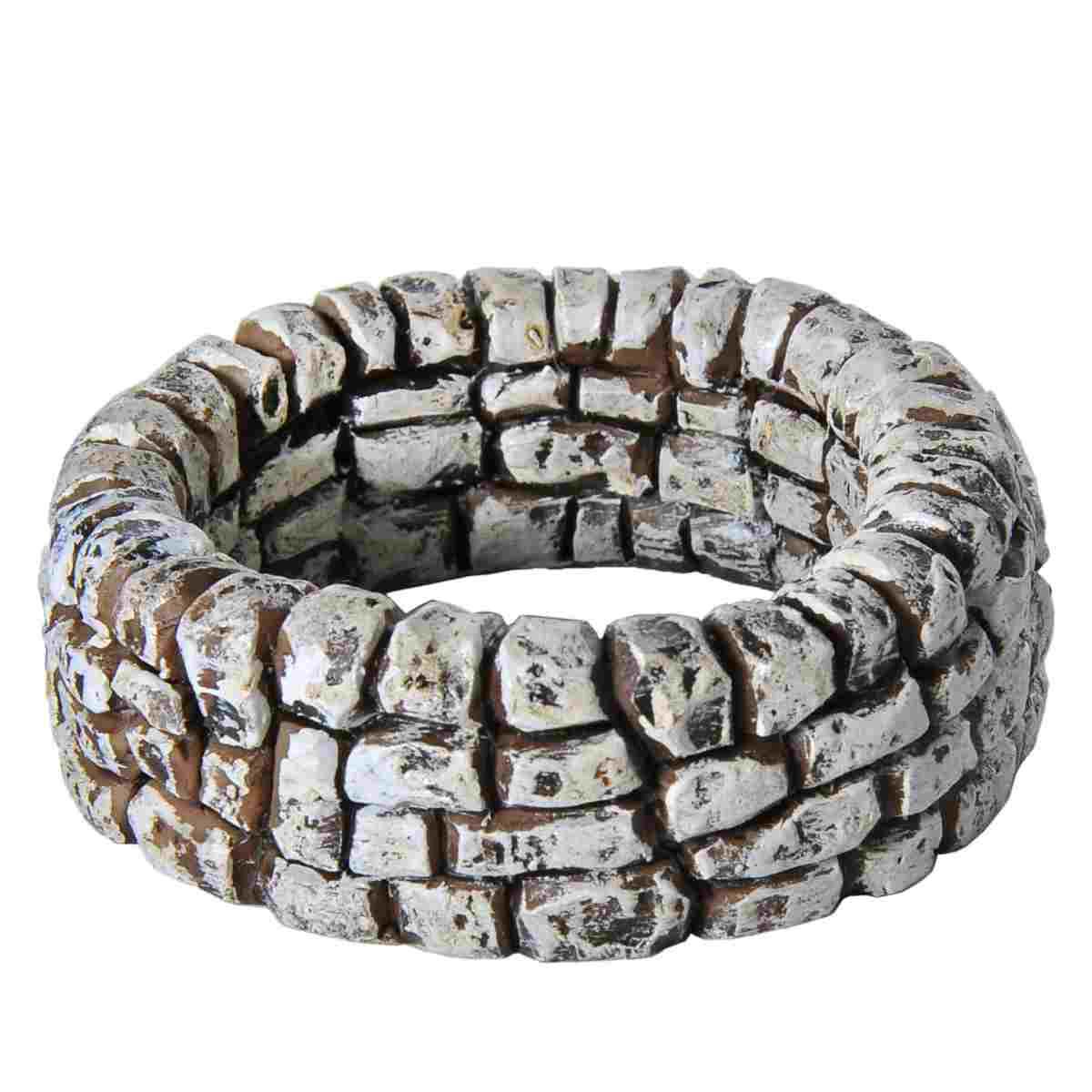 Muretto Pozzo cm.7,5xH2,5 | Rossi Rosa