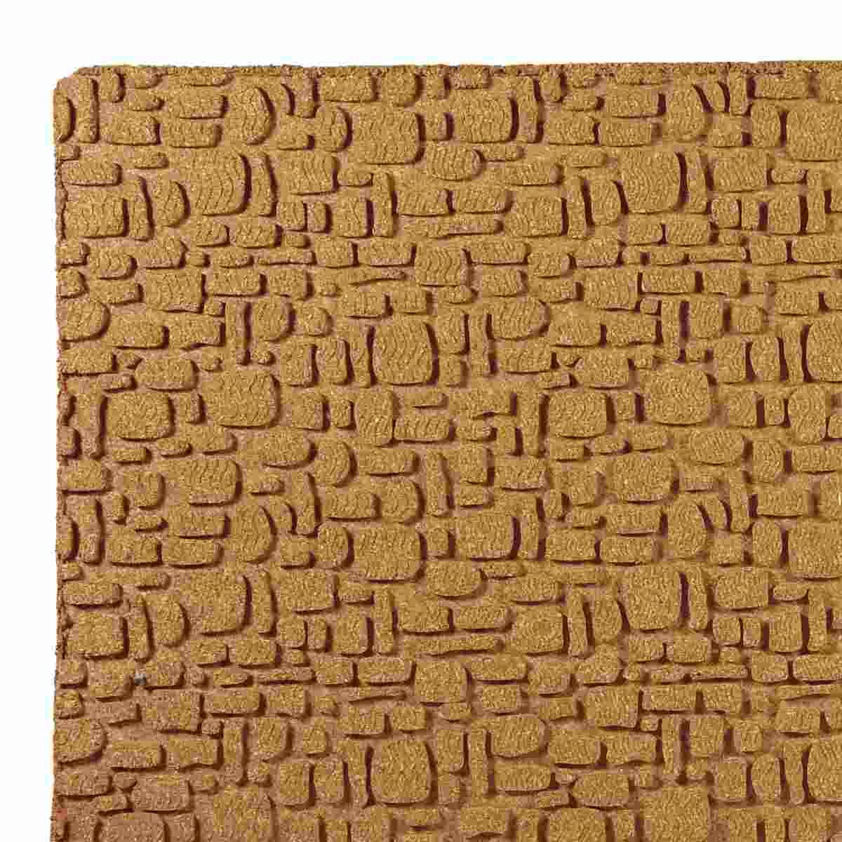 Pannello Sughero Pavimento Mosaico cm.100x50x1 | Rossi Rosa