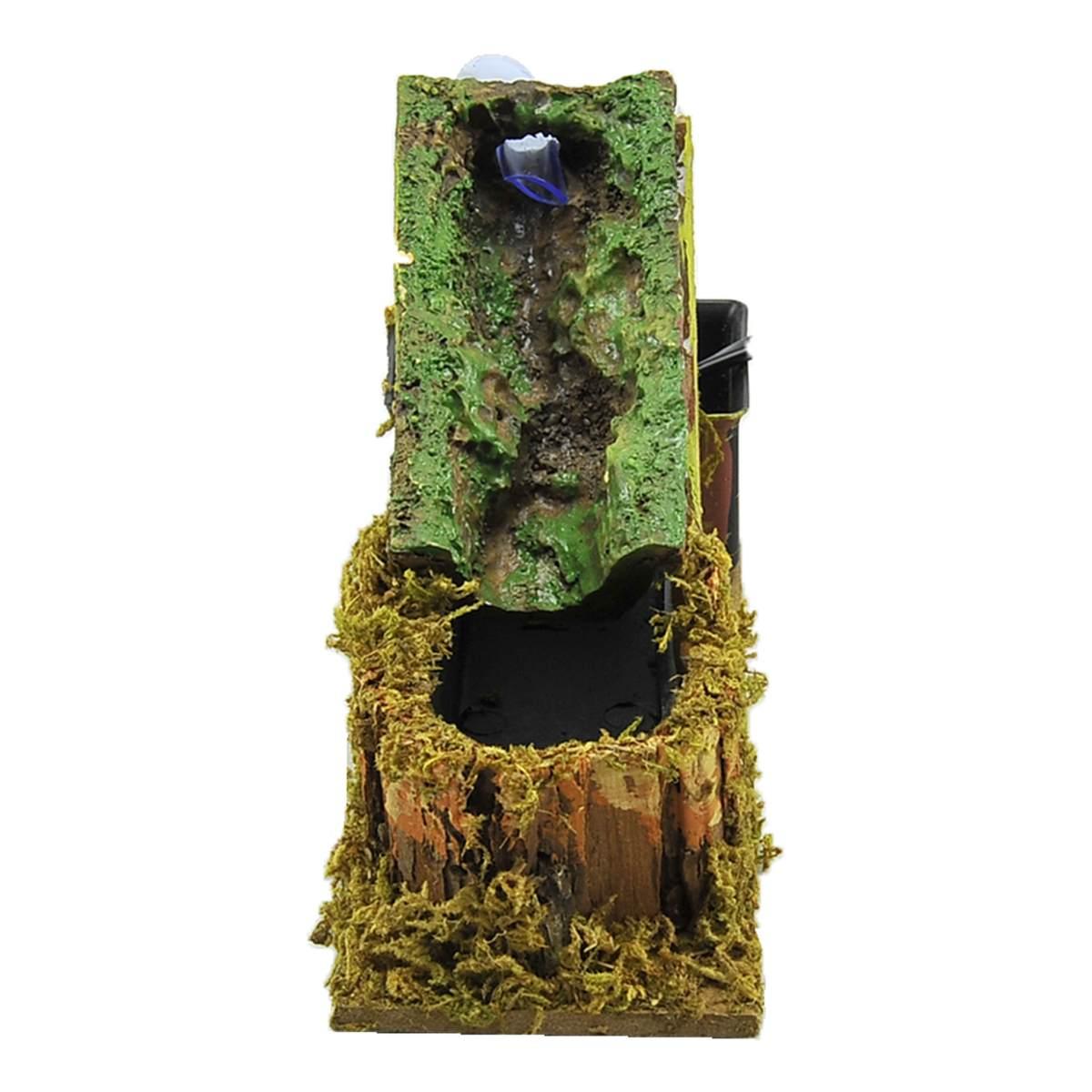 Cascata Elettrica a Acqua con Pompa cm.6,5x18xH11 | Rossi Rosa