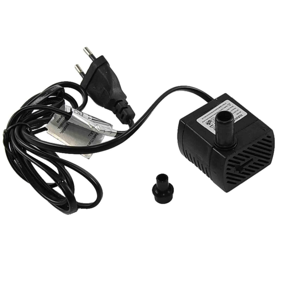 Pompa Acqua Immersione 5W 300L/H con Tubo cm.15 220V | Rossi Rosa