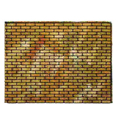 Pannello Sughero Muro Mattoncini cm.33x26 | Rossi Rosa