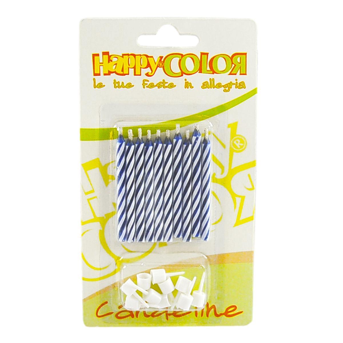 Candelina Magica Rosa Celeste Set pz.10 |M2 Store