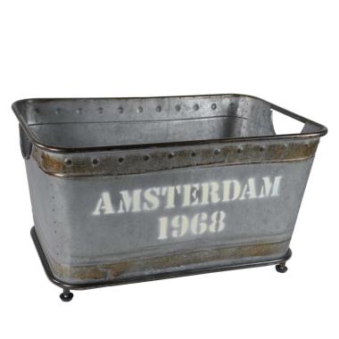 Cesto Metallo Amsterdam cm.42x28xh21,5