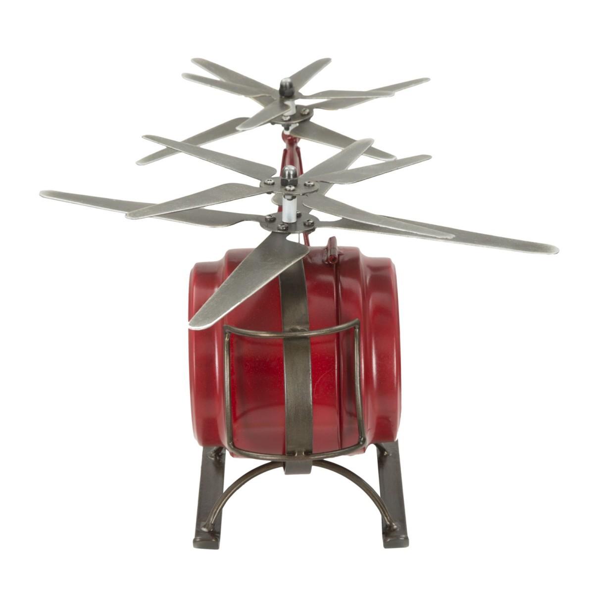 Orologio da Tavolo Elicottero Metallo 42x23x22 810 | Mauro Ferretti