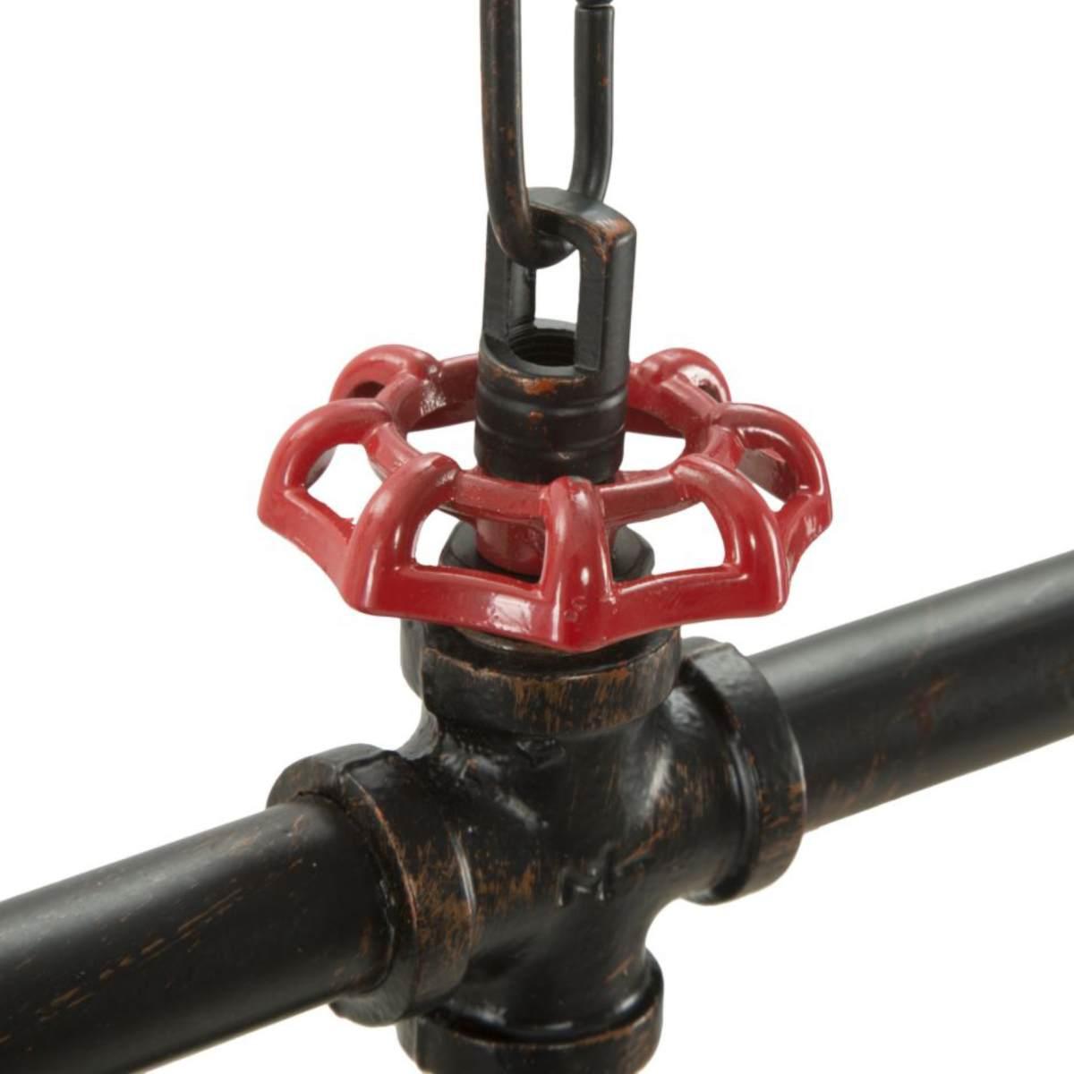 Lampadario Metallo Industry 5 Luci cm.114 | Mauro Ferretti