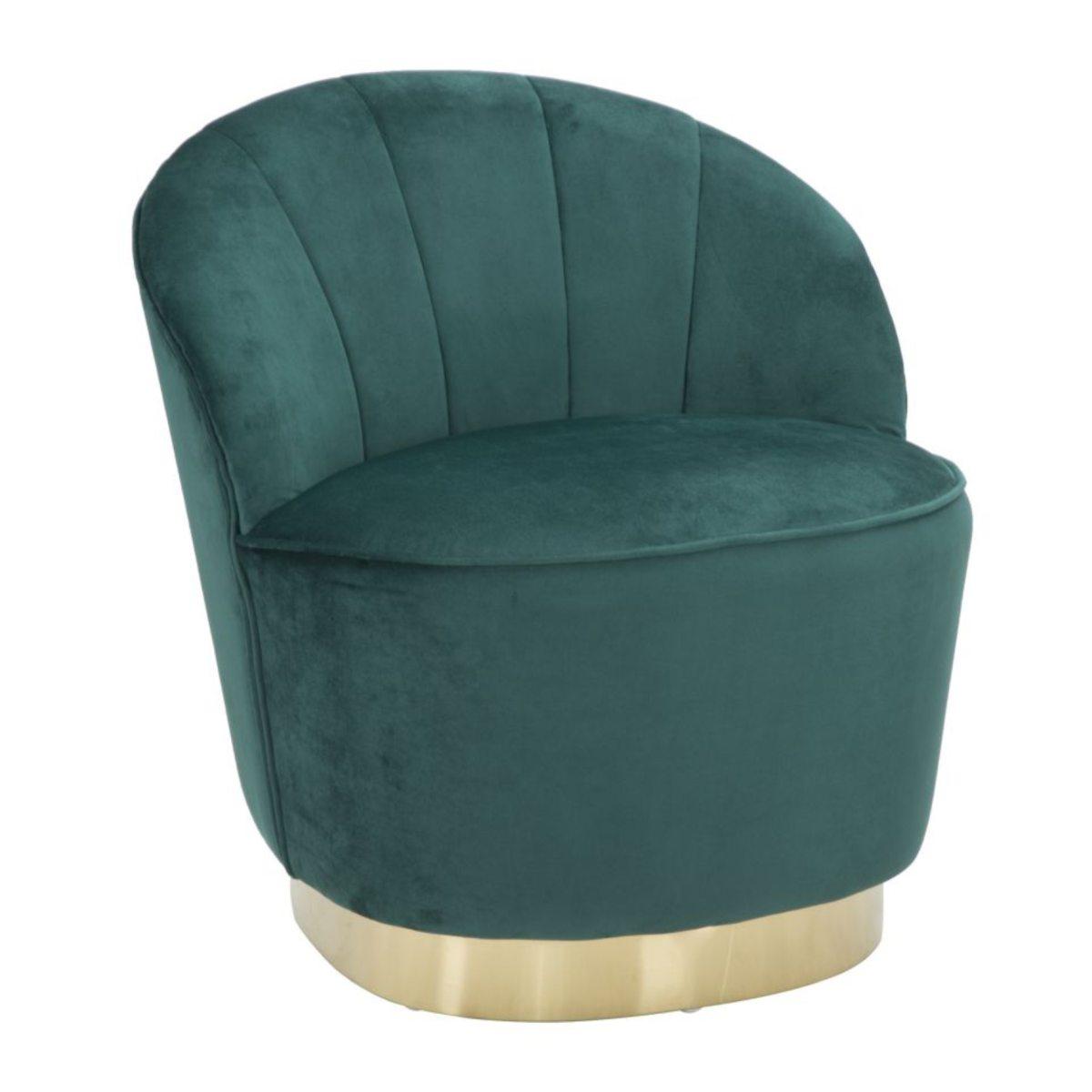 Poltrona Sopy Verde cm.67x71x70 | Mauro Ferretti