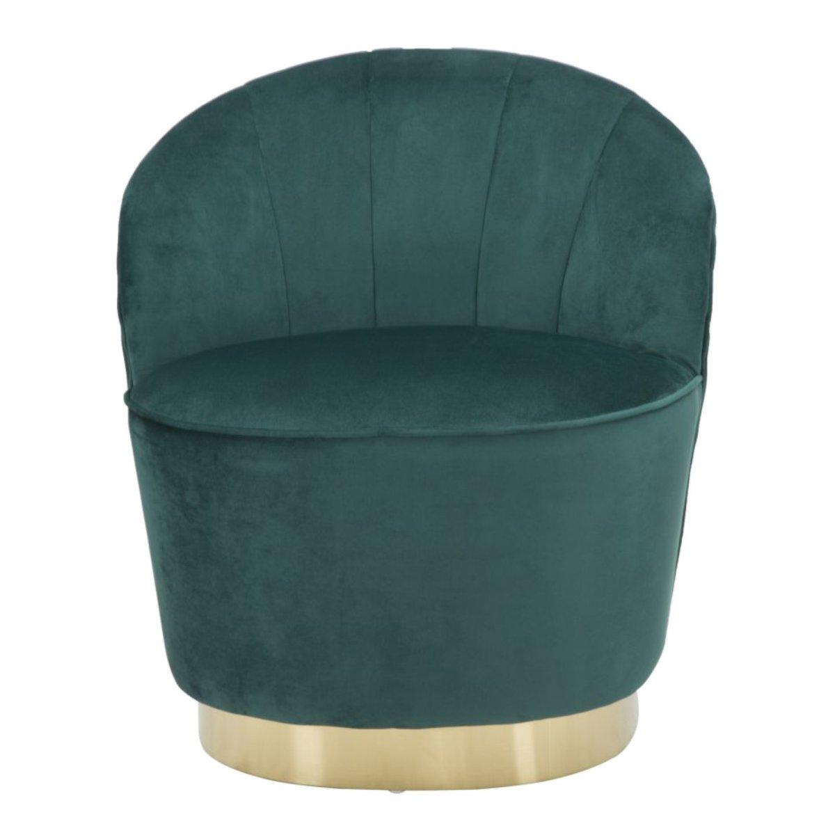 Poltrona Sopy Verde cm.67x71x70 | Mauro Ferretti