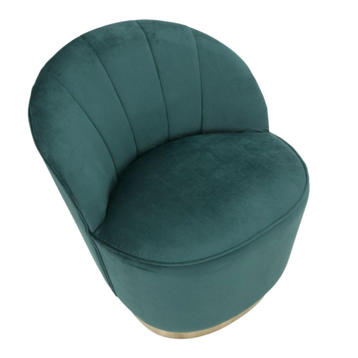 Poltrona Sopy Verde cm.67x71x70 | Mauro Ferretti