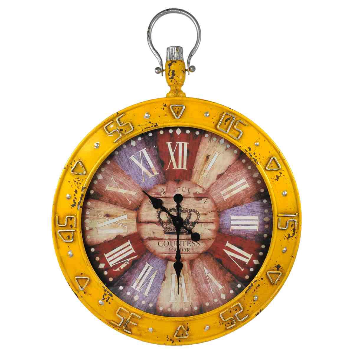 Orologio a Parete Ocra cm.61xh89 | Gicos