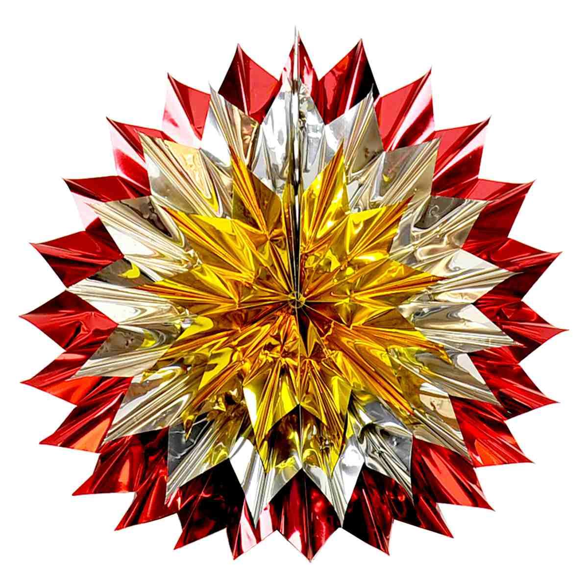 Festone Party Fiore Metallizzato cm.80 |Ciao