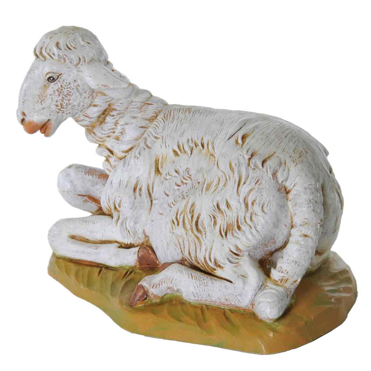 Statua cm.45/52 Pecora Sdraiata | Fontanini