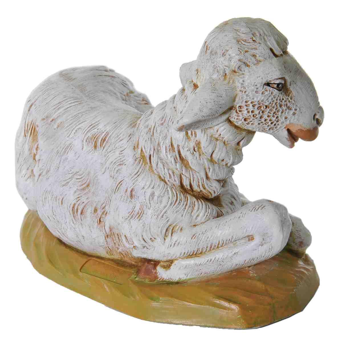 Statua cm.45/52 Pecora Sdraiata | Fontanini