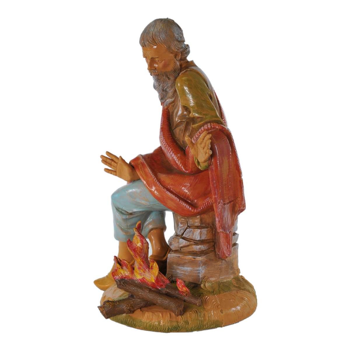 Statua cm.30 Pastore con Fuoco | Fontanini