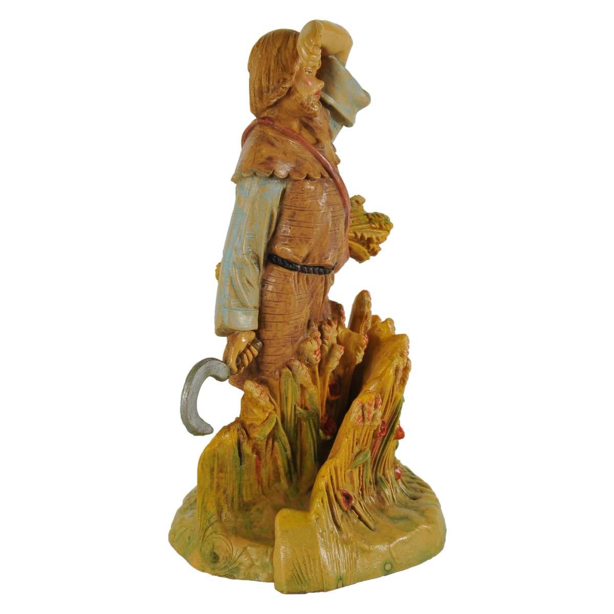 Statua cm.12 Pastore Contadino Judah con Falce e Grano | Fontanini